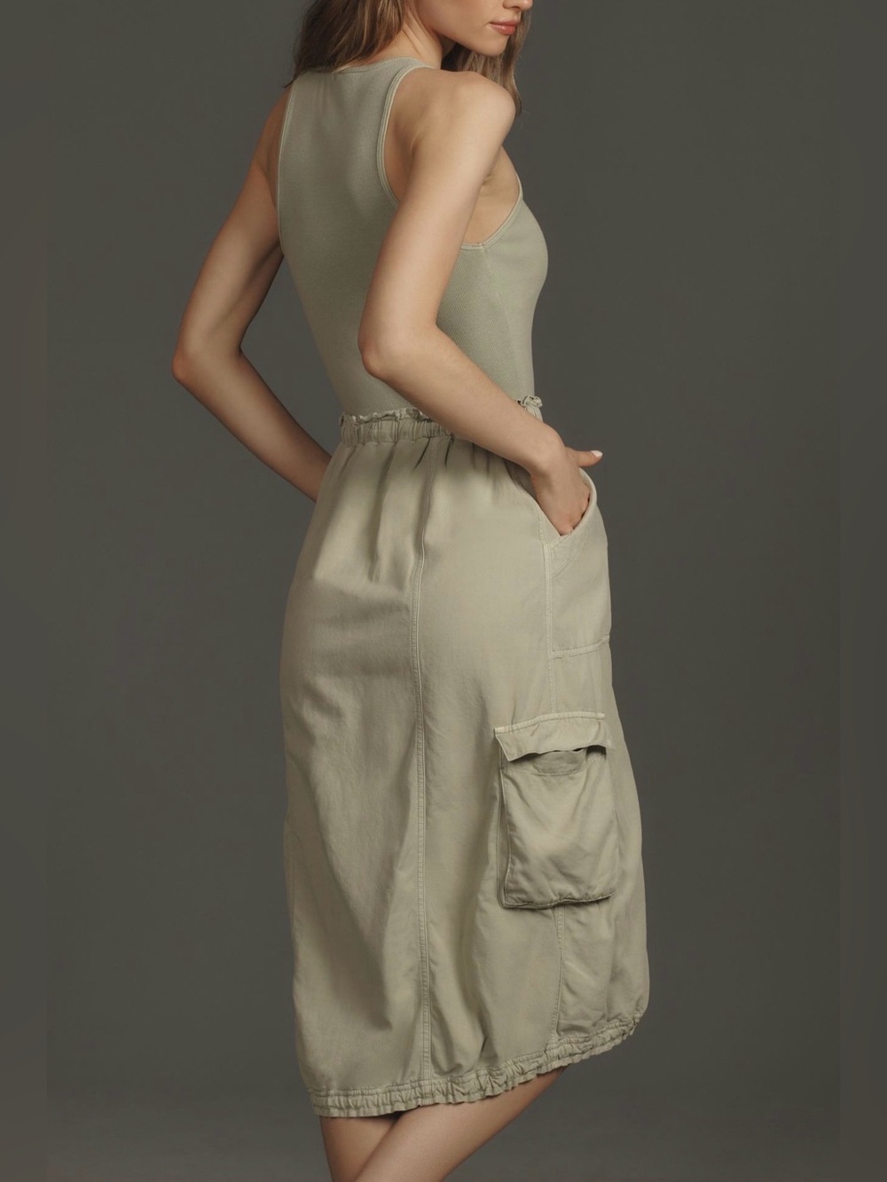 NWT Anthropologie Be Bold Racerback Twofer Dress - Picture 6 of 11